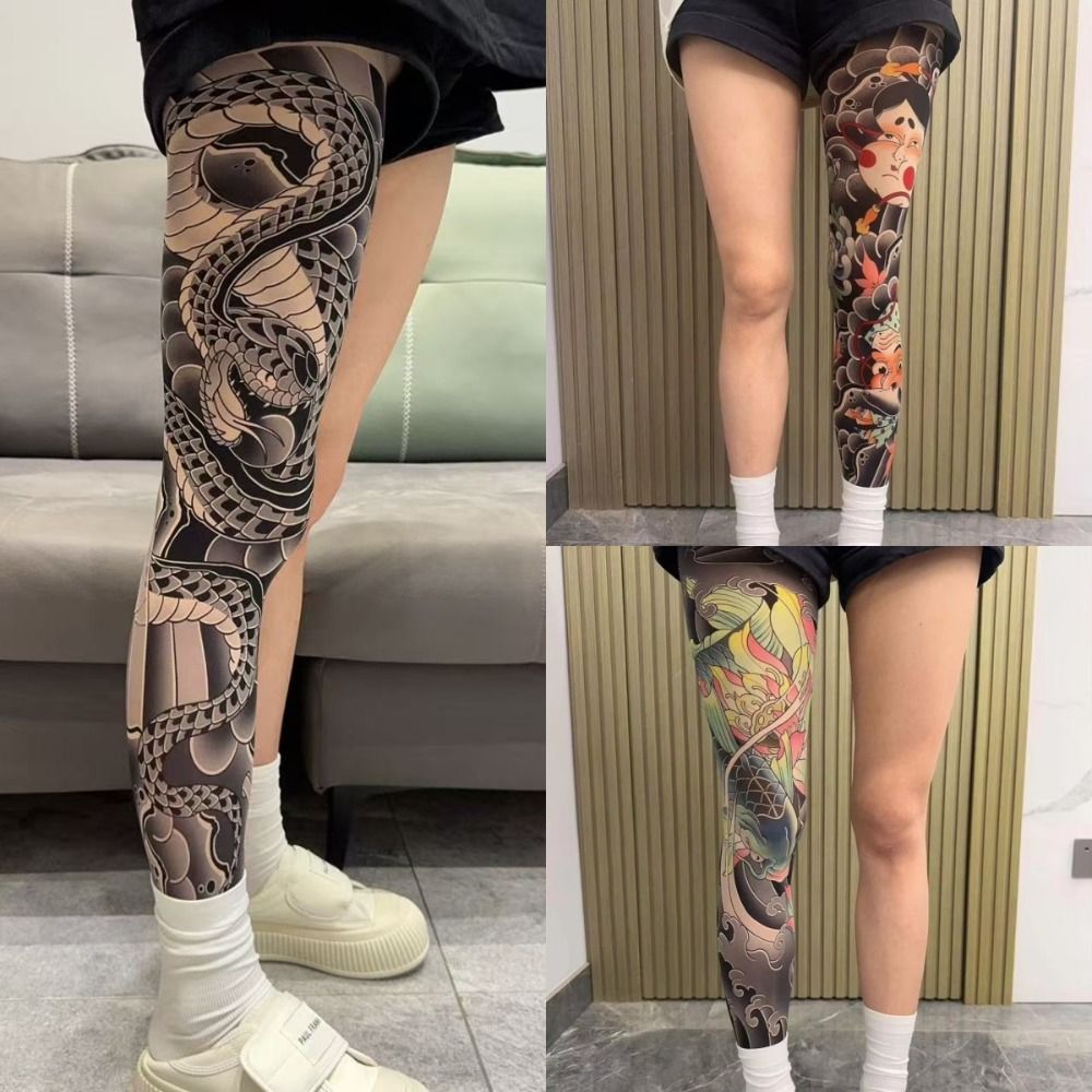 ถุงเท้าลายสักเต็มขา ถุงน่องพิม - Fishing Socks บทวิจารณ์และราคา