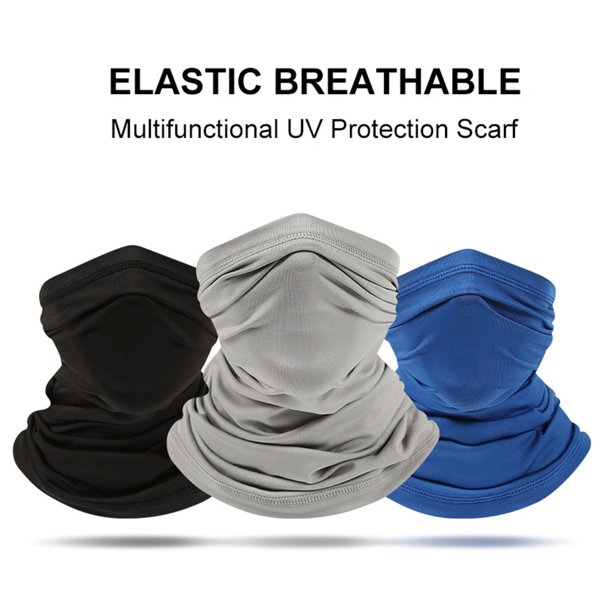 ผ้าคลุมหน้าป้องกันแสงแดดแบบไอซ - Fishing Mask Sun Protection บทวิจารณ์และราคา
