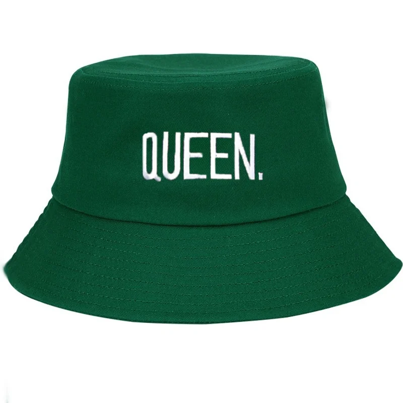 หมวกบักเก็ตปักลายควีนแบบกำหนดเ - Fishing Hat บทวิจารณ์และราคา