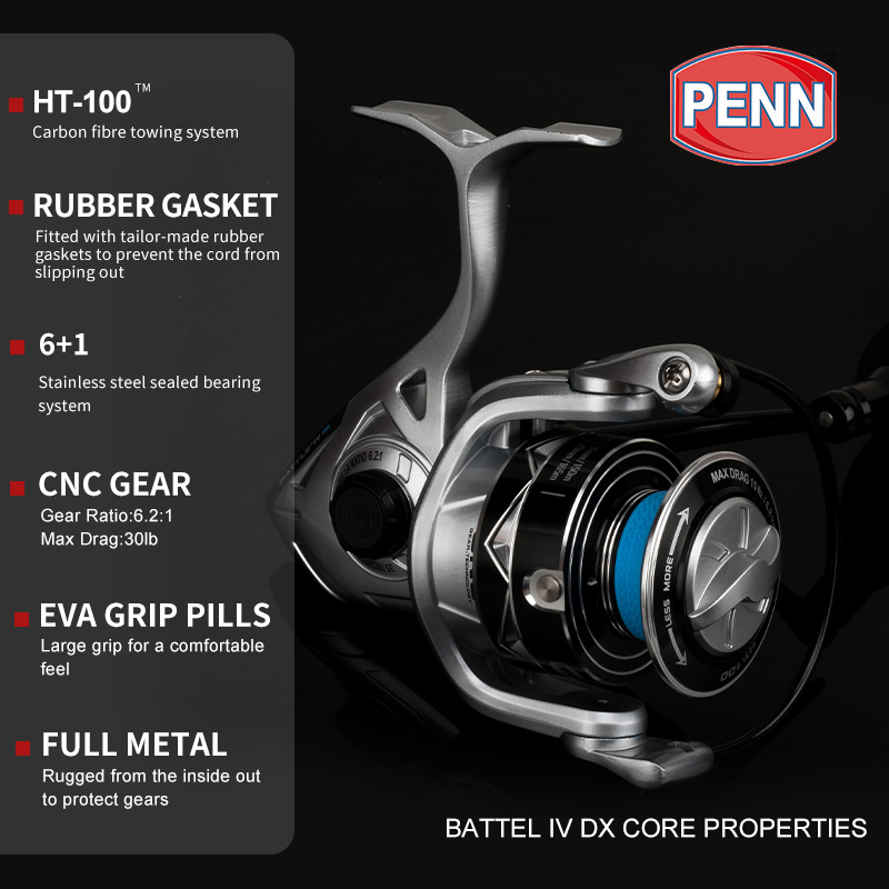 เพนน์ แบทเทิล บีทีแอล IV DX 30 - Penn Reel Battle บทวิจารณ์และราคา