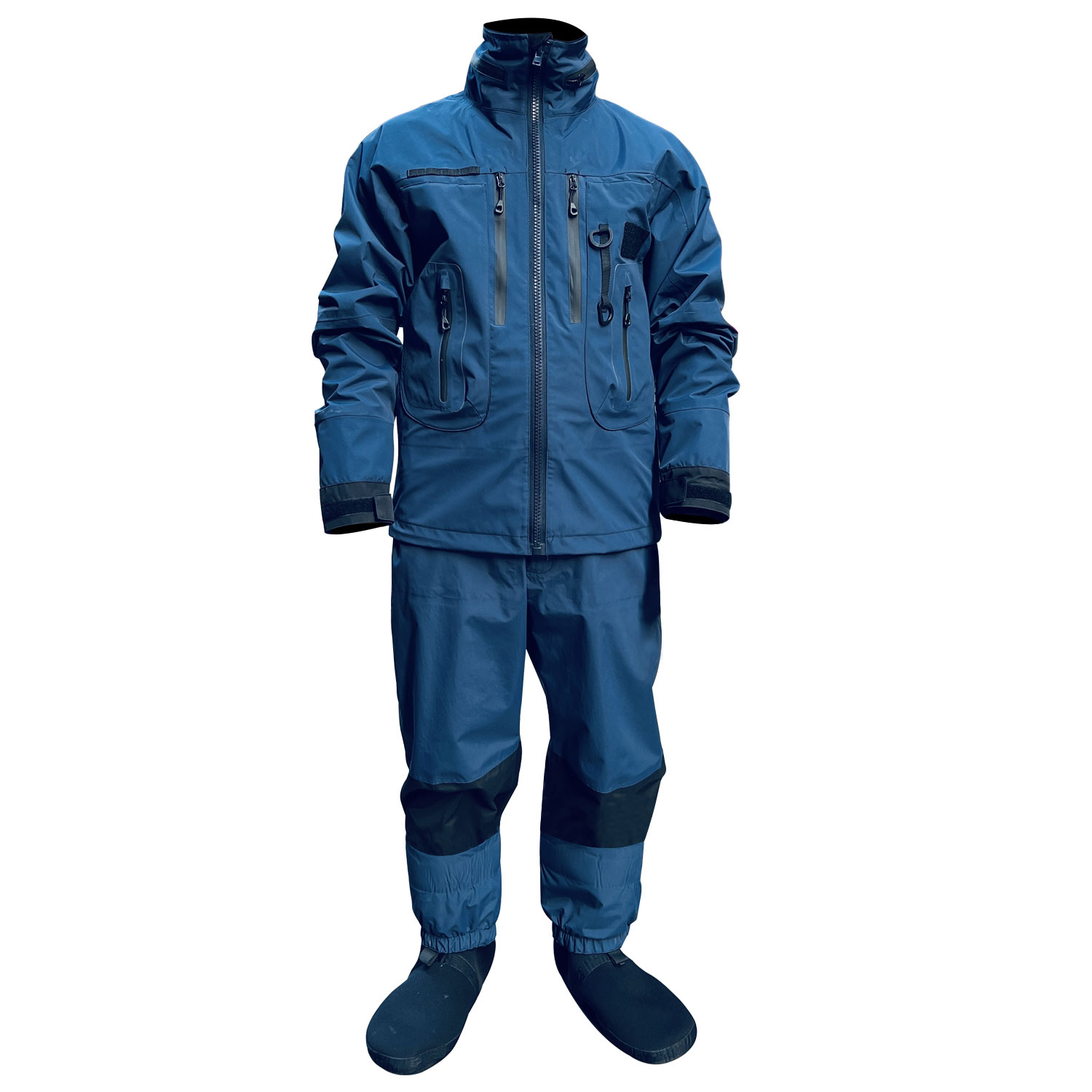 กันน้ำฝนตกปลาชุดฉนวนเอว Wader  - Fishing Jacket Waterproof บทวิจารณ์และราคา